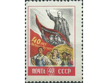 1987. 40 лет Октябрьской революции. Победное шествие Октября