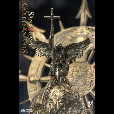 ПРЕДЗАКАЗ - Стражница святилища в золотом - Коллекционная фигурка 1/6 SWORDS OF CHAOS - GOLDEN TEMPLE GUARDIAN (BRASS EDITION) (SW002) - COOMODEL ?ЦЕНА: 43700 РУБ.?