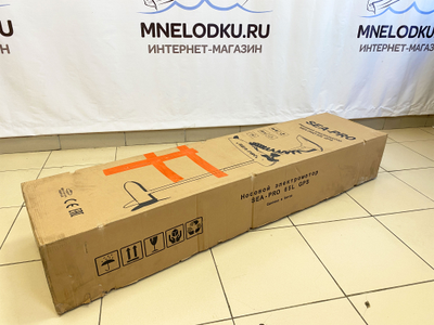 Носовой электромотор SEA-PRO 65L GPS черный ОПТИМА упаковка