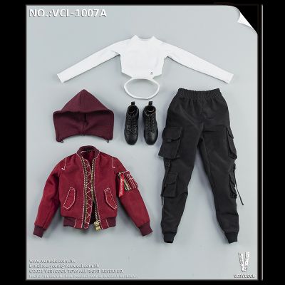 Женский комплект с курткой (красная) - 1/6 Fashion Jacket Set (VCL-1007A) - VERYCOOL
