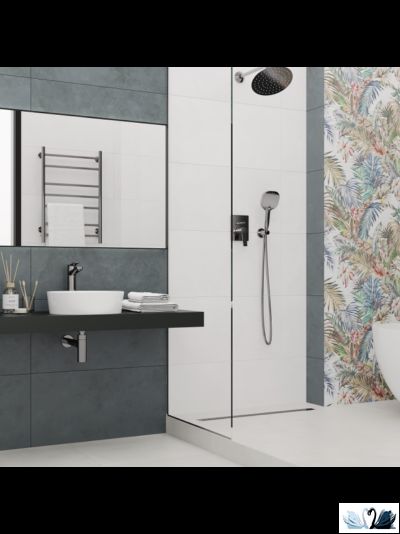 Керамогранит Laparet Evolution Blanco Кarving MR 59,5 х 119,1 см белый матовый