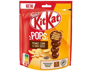 Купить шоколадно вафельные шарики KitKat Pops Panut, 140 гр по оптовой цене