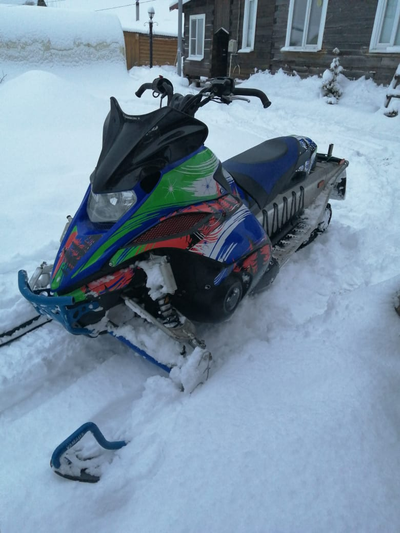 Наклейки на снегоход Yamaha nytro Nitro #2382