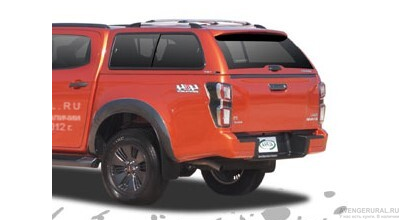 Кунг Alpha GSS с задней дверью на раме на Isuzu D-max нового поколения RG-01 2021-2022 года выпуска