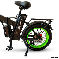 Электровелосипед Minako F10 Dual салатовый