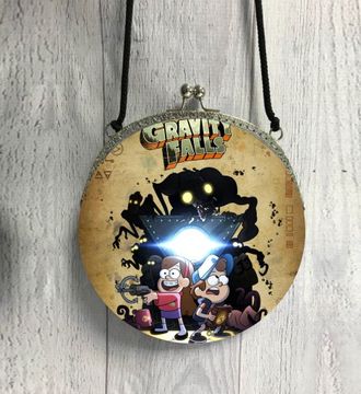 Сумка круглая Гравити Фолз, Gravity Falls №30
