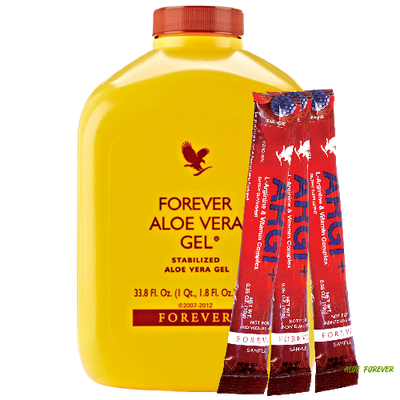 Гель алоэ вера Forever Aloe Vera Gel и Argi +