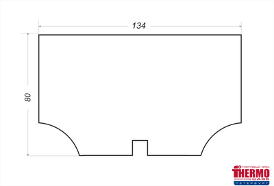Автотепло для двигателя №25 (134x80см)