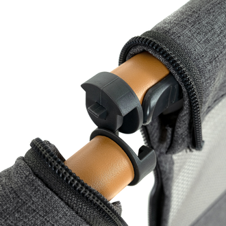 Колыбель Pituso Flora Dark Grey / т.Серый