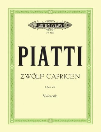 Piatti, A: 12 Caprices Op.25