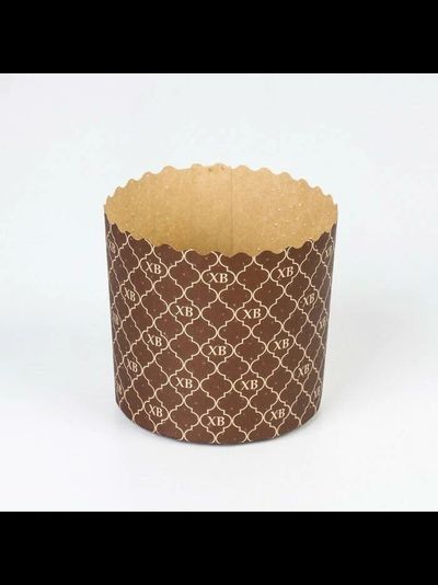 Форма бумажная для среднего кулича "ХВ" 100г (10 шт.,), 70*60мм