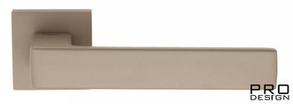 Дверная ручка на квадратном основании Fratelli Cattini "BOOM" 8-MT тортора