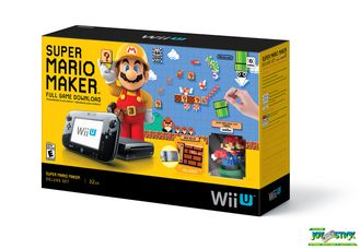 Nintendo Wii U Premium Pack + Super Mario Maker
