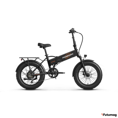 Электровелосипед PUCKIPUPPI DACHSHUND черный