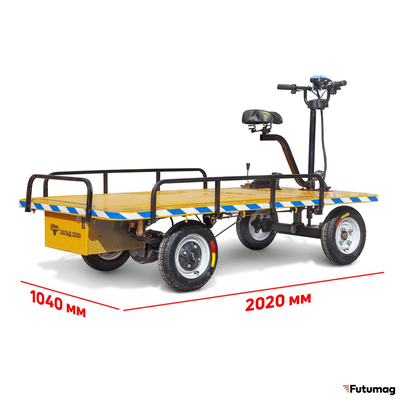 Платформенная электротележка RuTrike СКЛАД 2000 NEW