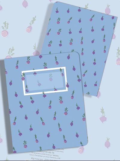 Тетради Милые Фрукты Sweet Fruit&#039;s 5 дизайнов - 24 листа