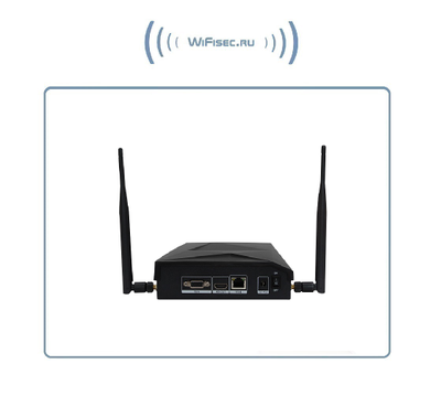 ST, комплект WiFi видеонаблюдения с 4 уличными видеокамерами Full HD, поддержка 1 HDD до 4 Тб