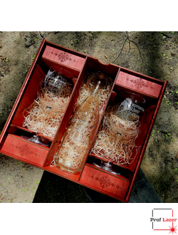 Набор подарочный с бокалами