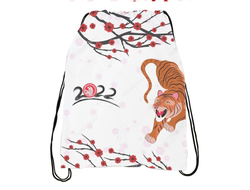 Мешок для обуви год Тигра №2