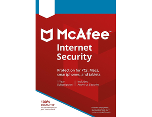 Антивирус McAfee Internet Security 1 год 3 ПК ( электронная версия )