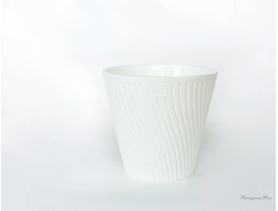 Горшок с дренажной системой Луи VipSet 1,2л белый