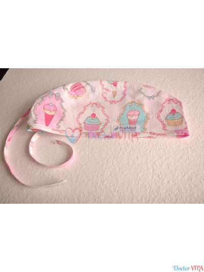 Медицинская шапочка "Сладости"