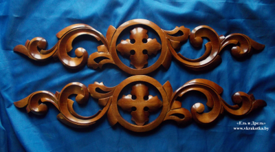 Резной накладной декор