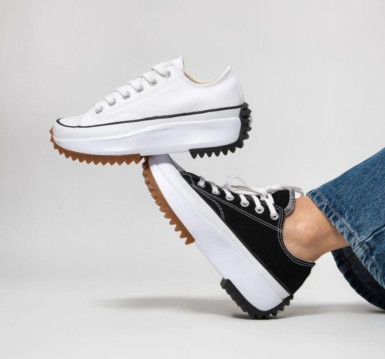 168816c кеды converse на платформе черные 