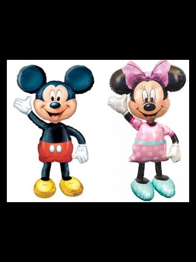 Шар "ходячий" Минни или Микки - 91 см