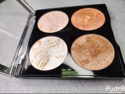 Makeup Revolution Палетка для макияжа Хайлайтер 4 в 1 Cheek Kit Take A Breather