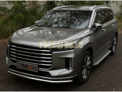 Защита передняя нижняя 60,3 мм ТСС для Exeed VX 2023-