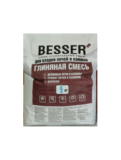 Глиняная смесь «Besser» 5кг