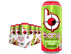 Энергетический напиток BANG Candy Apple Crisp 473мл (12)