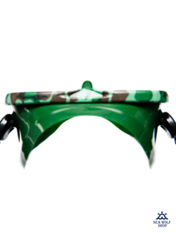 Маска для дайвинга AquaDiscovery Camo GREEN