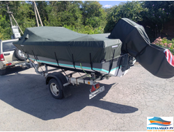 Тент на  катер YAMAHA str-16