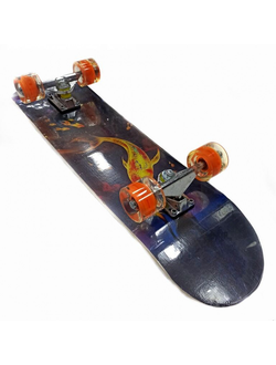 Скейтборд деревянный JC JC-3108 Золотая рыбка
