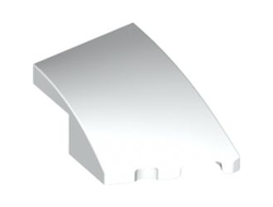 Wedge 3 x 2 Right No Studs, White (80178 / 6407399)