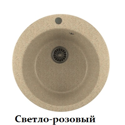 Мойка из мрамора Mixline ML-GM13 круглая