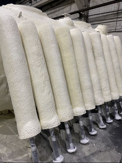 Теплоизоляция емкости, цистерны, резервуара, бака пенополиуретаном