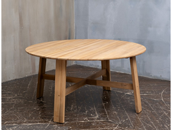 Обеденный стол из тика OCTA 150 см круглый