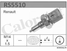 Датчик включения заднего хода Renault Clio II Kangoo Symbol Megane I VERNET аналог 8200655638 8200655648