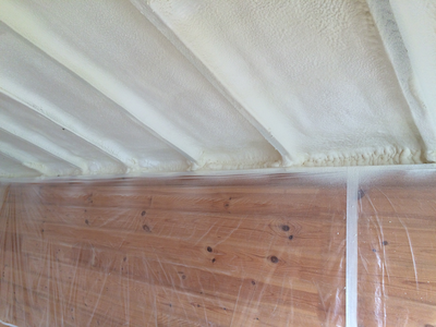 Утепление мансарды пенополиуретаном