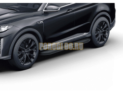 Порог-площадка "Black-Premium" для Jetour X70 Plus 2023-