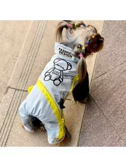 Limargy Дождевик для мальчиков с плюшевым подкладом "Bear"