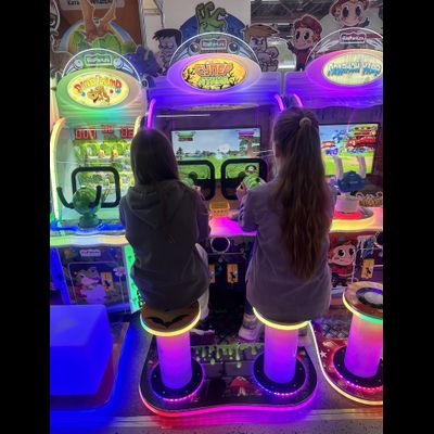 Детский игровой аппарат Двойная Стрелялка «Зомби Атака»