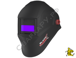Маска сварщика &quot;Хамелеон&quot; Старт Black Mask 100 4/11DIN обзор 90x35мм