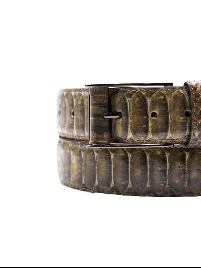 Ремень мужской 38 мм PY-z-0008 из змеиной кожи