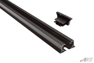 Шинопровод для трекового светильника черный 1 метр