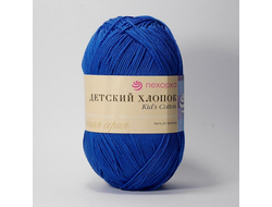 Пряжа Детский хлопок фирмы Пехорка  цвет Синий