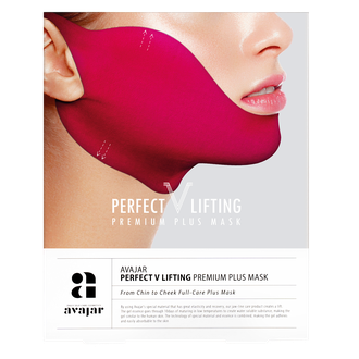 Лифтинговая маска для формирования четкого овала лица Avajar Perfect Lifting Premium Plus Mask оптом